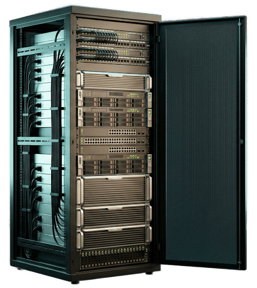 On-premises server rack